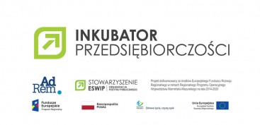 Stowarzyszenie ESWIP realizuje projekt Inkubator przedsiębiorczości Starter WiM, oferującego wsparcie dla przedsiębiorców. 